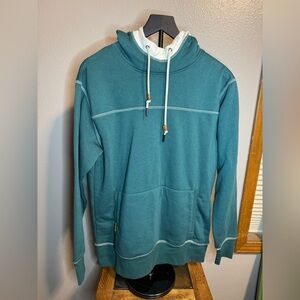 Woman’s Coal Teal Hoodie